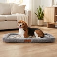thumbnail image 3 of Vibrant Life Soft Cozy Crate Mat for Dogs, Gray, 36 in x 22 in, 3 of 11