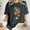 Dark Gray#1, variant on Womens Summer Clothes,Womens Shirts Short Sleeve summer fall,Women's Fashion Summer Round Neck Drop Sleeves Leisure Short Sleeve Fruit Printing Tops Blue S