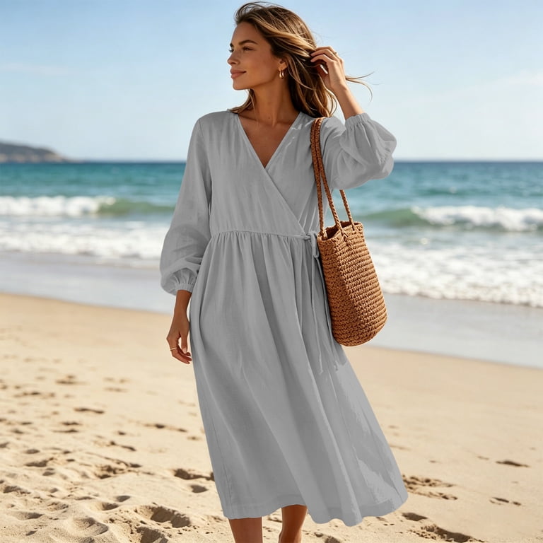 summer flowy dress Rosalie – Women's Sage Floral Maxi Inshore Your Summer Essential COLOR:HYDRANGEA Dakota Johnson Frees the