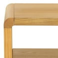 thumbnail image 4 of Safavieh Omara Modern 4 Tier Wood Console Table, Natural, 4 of 4
