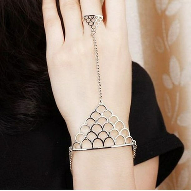 Anillos para mujer, regalos para mujer, pulsera con lazo de cristal para mujer, brazalete para San Valentín, boda, novia, joya atrapanieves