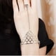thumbnail image 1 of Anillos para mujer, regalos para mujer, pulsera con lazo de cristal para mujer, brazalete para San Valentín, boda, novia, joya atrapanieves, 1 of 4