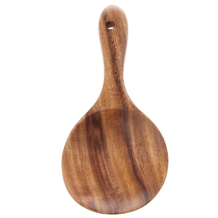 Rice Paddle Wooden Rice Spoon Kitchen Spatula Non-stick Wood Rice Serving Spoons