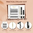 thumbnail image 2 of Lash Clusters Kit QUEWEL, 240 unidades, extensiones de pestañas 30D+40D, 2 of 9