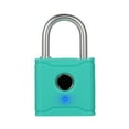 thumbnail image 1 of Yeacher T1004D Smart BT Fingerprint Padlock Rechargeable Keyless 20 Fingerprints Emergency Unlocking Easy Operation IP65 Waterproof Anti-theft Security Padlock Door Luggage Backpack Lock, 1 of 8