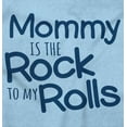 thumbnail image 2 of Funny Mommy is the Rock to My Rolls Romper Boys or Girls Infant Baby Brisco Brands 24M, 2 of 6