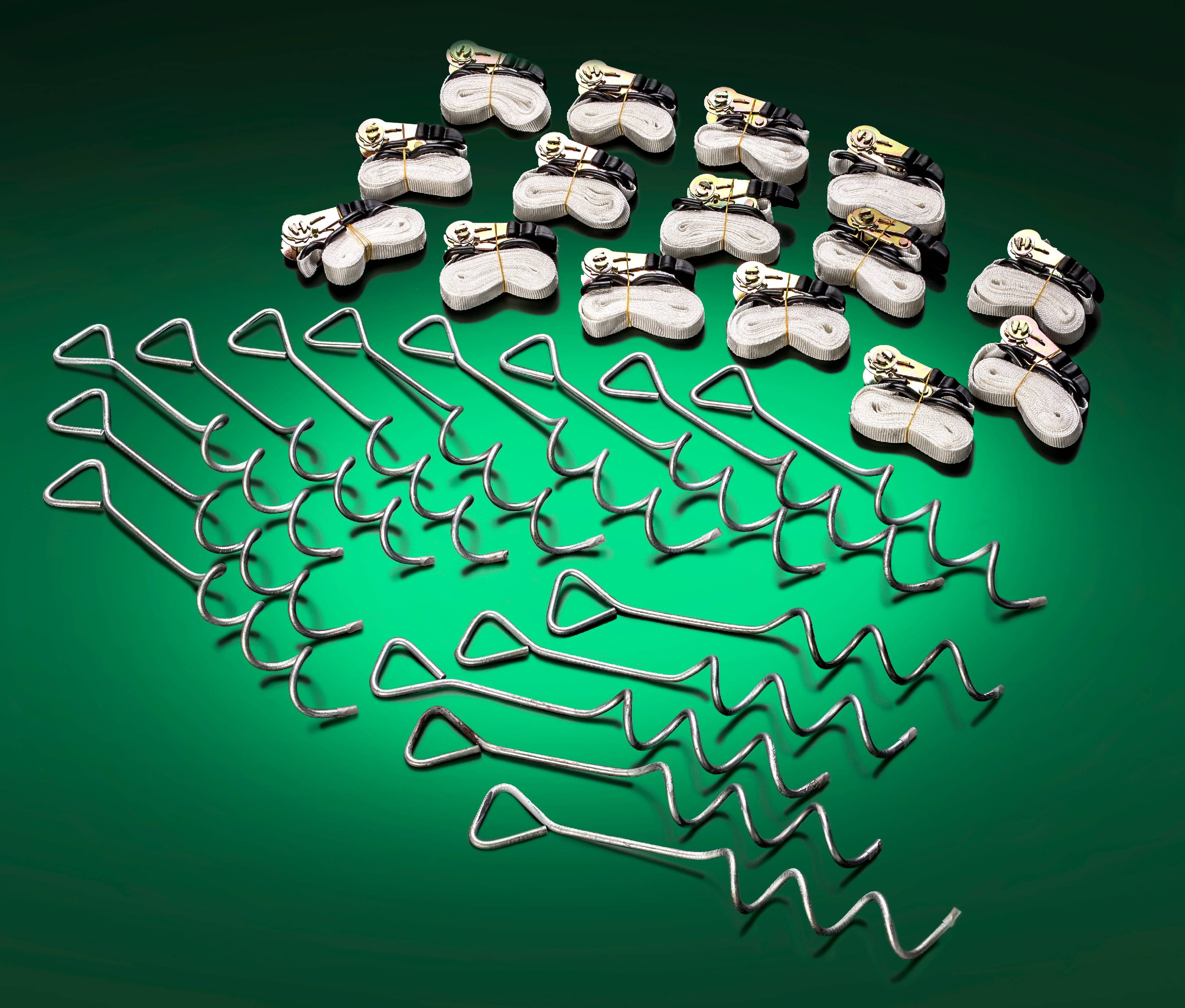 Shade Tree Anchor Kit for Heavy Duty Tents, Canopies, & Carports With