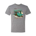 thumbnail image 2 of Wild Bobby, 1946 Vintage Ford Woody Chasing Waves Cars and Trucks Mens Premium Tri Blend T-Shirt, Premium Heather, 2XL, 2 of 3