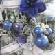 thumbnail image 4 of Adornos navideños 6 cm 24 piezas Bolas navideñas transparentes rosas Juego de bolas navideñas Colgante para árbol de Navidad, 4 of 5