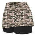 thumbnail image 5 of uublik Girls Uniform Skirt Camouflage Tennis Skirts Golf Skort Athletic Dance Running School Sport Skirts with Shorts Size 2T-12, 5 of 5