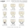 thumbnail image 5 of Livex Lighting - Stratton - 1 Light ADA Wall Sconce-10.5 Inches Tall and 9, 5 of 18