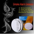 thumbnail image 6 of 4 Pack Smoke Detector Home Security Sensor Alert Alarm, 6 of 10