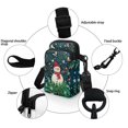 thumbnail image 5 of HELLHERO Messenger Bag for Men, Women Outdoor Travel Daily Use Snowman Women Crossbody Bag Double Layer, 5 of 7