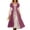 Pink, variant on Renaissance Dress for Women Halloween Medieval Costume Long Sleeve Victorian Lace up Dresses Peasant Gothic Fairy Witch Dress Wine S