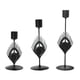 thumbnail image 4 of Candelabro de Metal de 3 uds., candelabro de escritorio para regalos, MESA CENTRO de MESA, adorno decorativo para cumpleaños, 4 of 9