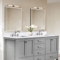 thumbnail image 5 of 72"x22" Solid White Product - Faucet Holes for Convenience - Bathroom Usage - Attractive Look, 5 of 7