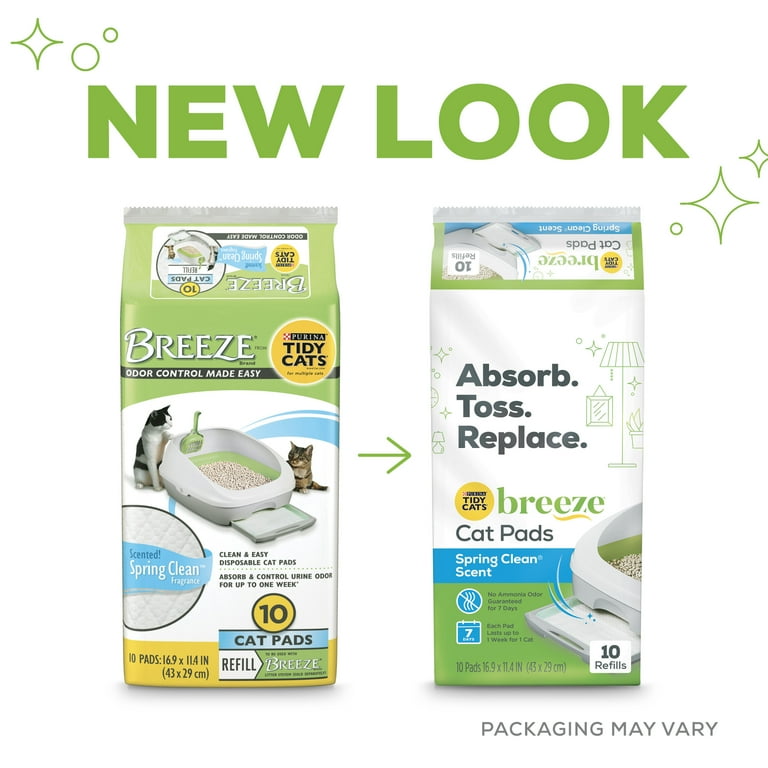 Purina Tidy Cats Litter Pee Pads, Super Absorbent Disposable