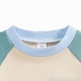 thumbnail image 6 of Toddler Boy Clothes Raglan Sleeve Pocket T-Shirt Tops and Drawstring Shorts Outfit Baby Boy Cute Clothing Sets, 6 of 6