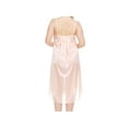 thumbnail image 4 of EZI Women's Satin Silk Sleeveless Knee-length Nightgown, 4 of 7