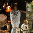 thumbnail image 3 of 3 Pcs Cocktail Shaker Set, Dingrich 13.5oz Glass Cocktail Shaker, Martini Shaker with Stainless Steel Lid & Strainer, Measuring Jigger & Mixing Spoon for Beginners (Gold), 3 of 8