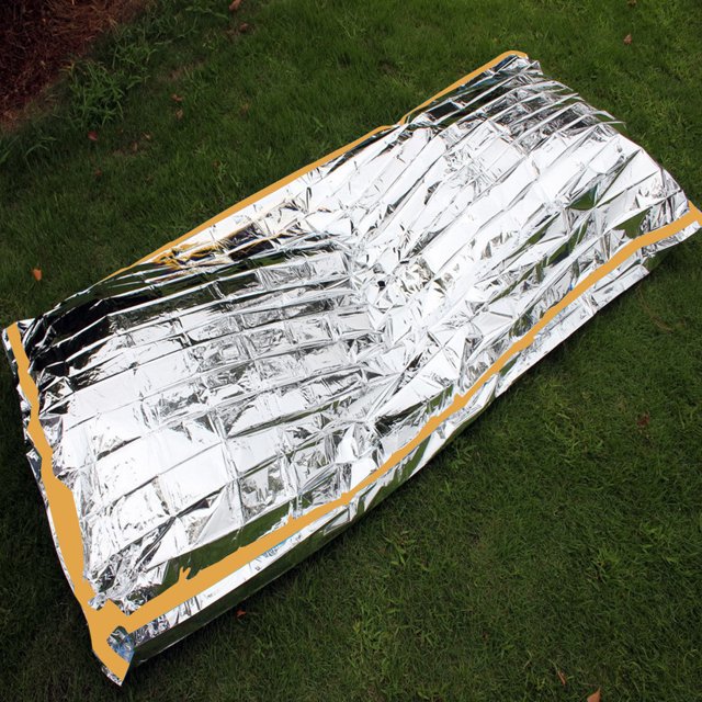 Bolsa De Dormir Equipo de emergencia al aire libre Supervivencia Bivy Saco de dormir Manta térmica de rescate para acampar