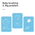 thumbnail image 3 of QJUHUNG 4pcs Children‘s Toothbrush  Silicone Toddler Toothbrush with Suction Cup Base  Children‘s Soft Bristle Toothbrush  A Set of 4 Soft Bristle Silicone Children‘s Finger Toothbrush  T, 3 of 7