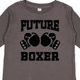 thumbnail image 4 of Inktastic Boxing Future Boxer Boys or Girls Long Sleeve Toddler T-Shirt, 4 of 5