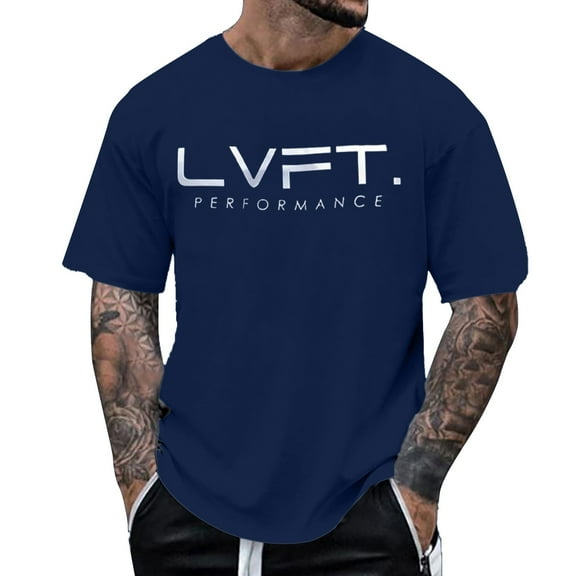 Mens T-Shirts Golf Hiking Workout Shirts for Summer Days Men's Short Sleeve T Shirts For Outdoor Leisure With Print Design For Summer Casual Wear And Ideal For Pairing