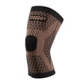 thumbnail image 1 of LYMAYTER 1Pc Knee Sleeve High Elastic Breathable Pressurization Knitting Knee Protection Knee Compression Sleeve Support for Meniscus Tear, 1 of 7