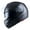 Carbon Fiber Black, variant on 1Storm Motorcycle Street Bike Modular/Flip up Dual Visor/Sun Shield Full Face Helmet HG339 Matt Black