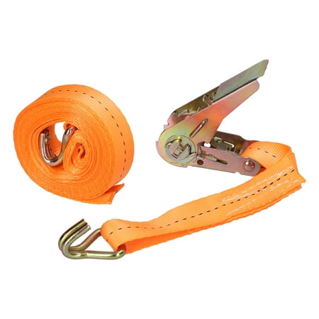 

2024 Ratchet Strap Polyester Heavy Duty Tie Down Strap with Ratchet Buckle for Car Truck Luggage Goods(3 Meters（9.8ft） )