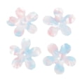 thumbnail image 2 of EHJRE 4 Pack Resin Flower Charm Button Jewelry Key Case Decor, 2 of 9