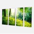 thumbnail image 2 of Beautiful Green Grass and Trees - Large Landscape Canvas Art Print, 2 of 3