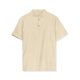 thumbnail image 1 of Lars Amadeus Camisa de lino informal para hombre, cuello levantado, manga corta, cierre de botón, camisetas henley Caqui S Unique Bargains Camisa, 1 of 6