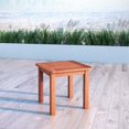 thumbnail image 2 of Atlin Designs Table d'Appoint Patio en Bois Dur en Brun Cannelle, 2 of 3