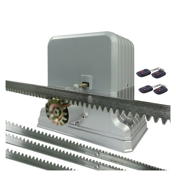 1800KG Sliding Gate Opener With 4M Racks 1Photocell 1Alarm Light Remote Controller Optional