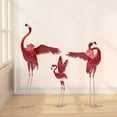 thumbnail image 5 of Miumaeov Metal Garden Sculptures Red Flamingo Designed Garden Statue Decoration for Outdoor Indoor Patio Yard Lawn Porch Ornament, 5 of 16