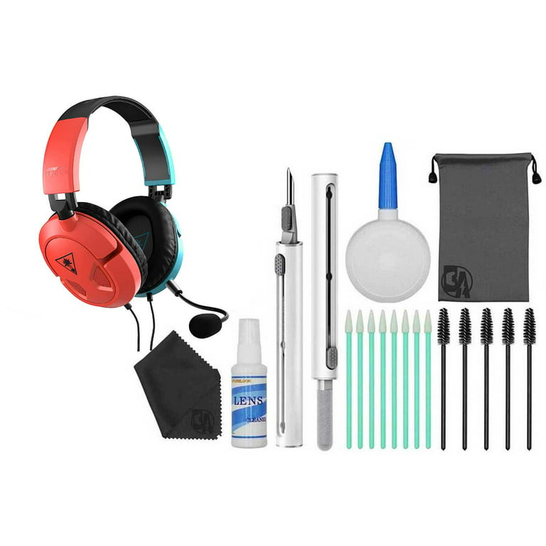 Red/Blue Cleaning With BOLT 50 Recon New Kit AXTION Like Bundle Headset Beach Gaming Turtle