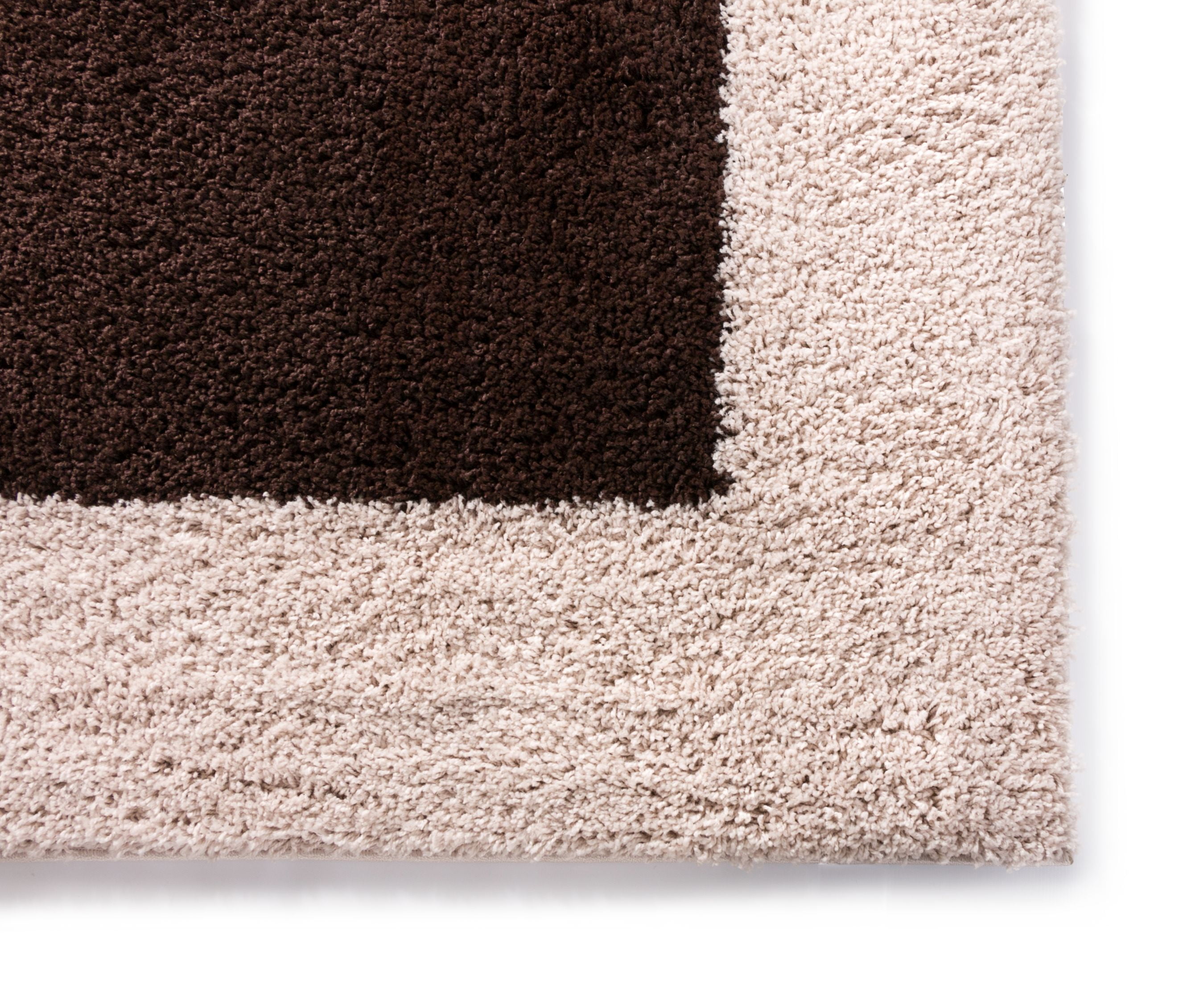 Well Woven Madison Shag Penta Modern Vanilla 3'3" x 5'3" Thick Area Rug