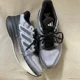 thumbnail image 2 of Men’s Ad-id-as Tennis Shoes Size 7 Black Gray White Very Nice, 2 of 6