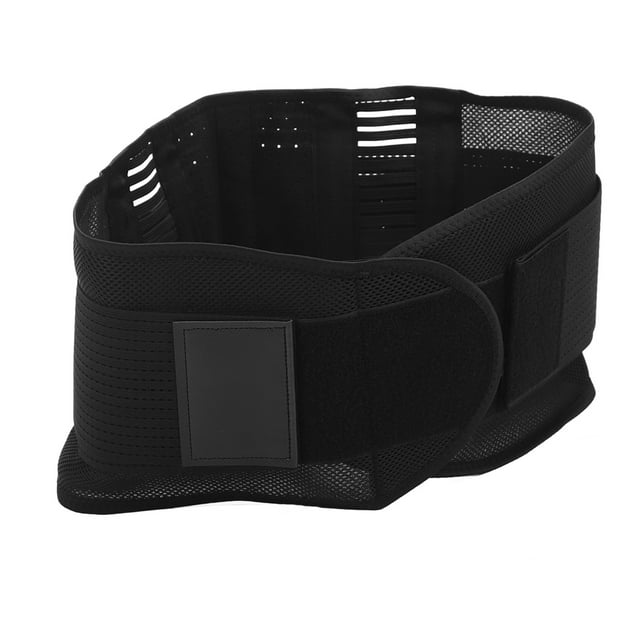 Waist Support Belt, Soft Adjustable Lumbar Support Belt Breathable Comfortable Sports Waist Protection Brace Belt With Removable Pad