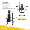 thumbnail image 2 of Banco Multiposiciones Level Fitness Gym Pecho Discos Bicep 5 En 1 Pesas Level Fitness Banco multi posiciones, 2 of 9