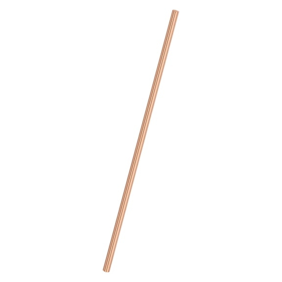 Uxcell Copper Round Rod 5mm x 200mm T2 Copper Stock