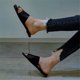 thumbnail image 4 of Verano Mujer Moda Color sólido Zapatillas Sandalias planas Playa Zapatos al aire libre Wmkox8yii  hj789, 4 of 9