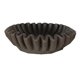 thumbnail image 1 of Fluted Ruffle Decorative Bowl - Home Decor Accents for Living Room Styling Coffee Table Bookshelf and Console -B, 1 of 5