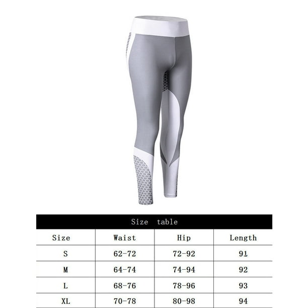 keepw Women Cellular Digital Print Leggings Butt Lift High Waist Yoga  Fitness Pants black XL