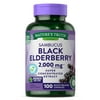 Black Elderberry Capsules 2000mg | 100 Count | Super Concentrated Sambucus Extract | Non-GMO, Gluten Free | By Nature's Truth