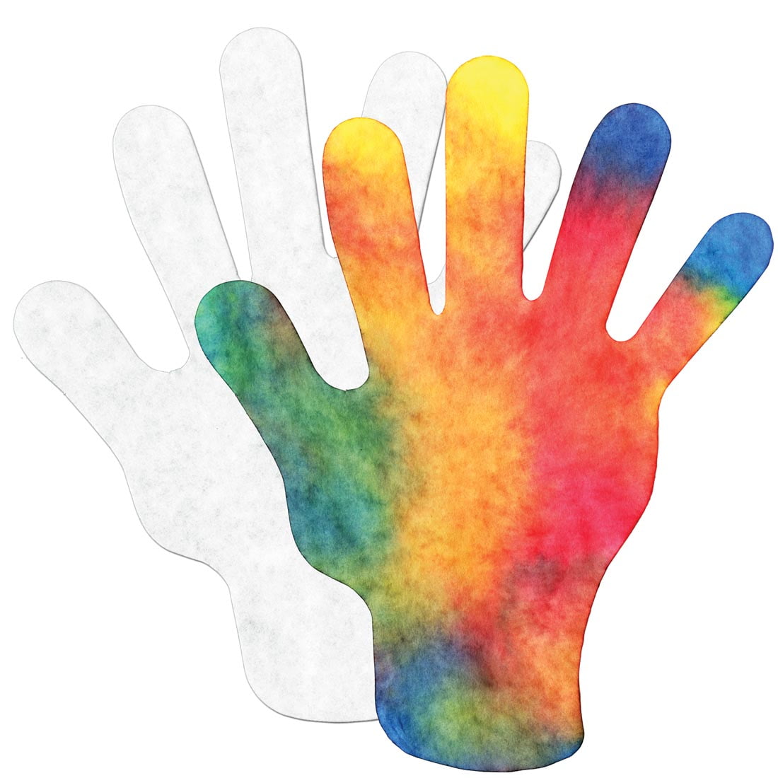 Roylco Color Diffusing Paper Hands