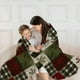 thumbnail image 5 of Herunwer Christmas Throw Blanket - Soft and Warm Sherpa Christmas Reindeer Throw Blankets for Couch, Sofa, Bed, Decoration Gift, 5 of 6