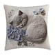 thumbnail image 2 of Cats Pillow Cover Cute Pet Pillow Bedroom Home Sofa Decorative Cushion Cover, 2 of 6